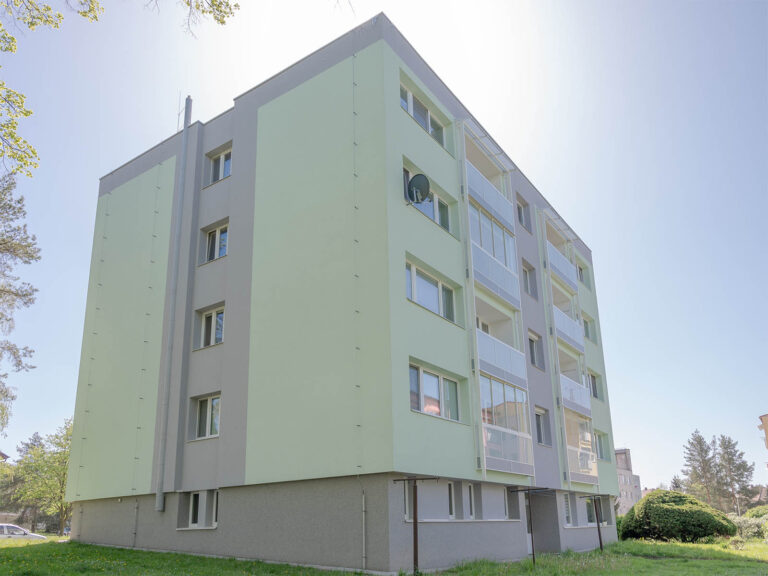 Komplexní revitalizace panelového domu okres Třebíč