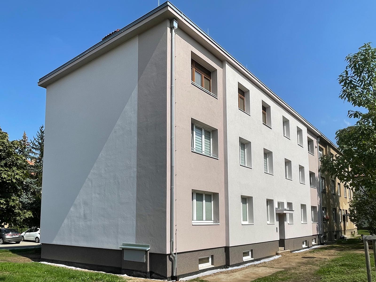 Bytový dům v Kralupech nad Vltavou - hotová stavba