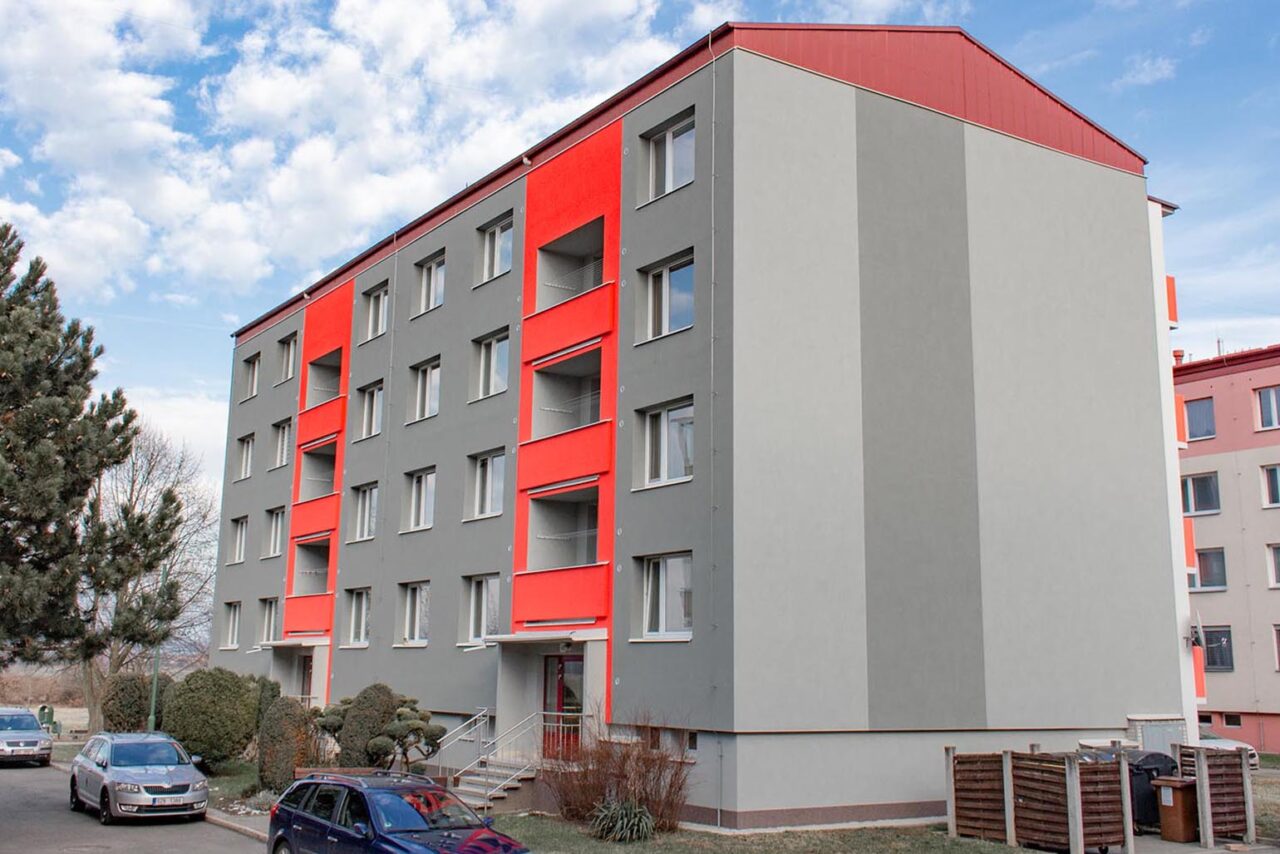 Revitalizace bytového domu Uherské Hradiště