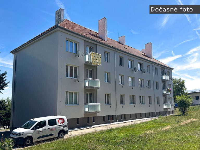 Zateplení bytového domu od Fasády Šimek