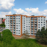 Zateplení bytového domu ve Zlíně, celkový pohled