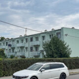 Zateplení bytového domu, nové závěsné balkony. Rájec - Jestřebí