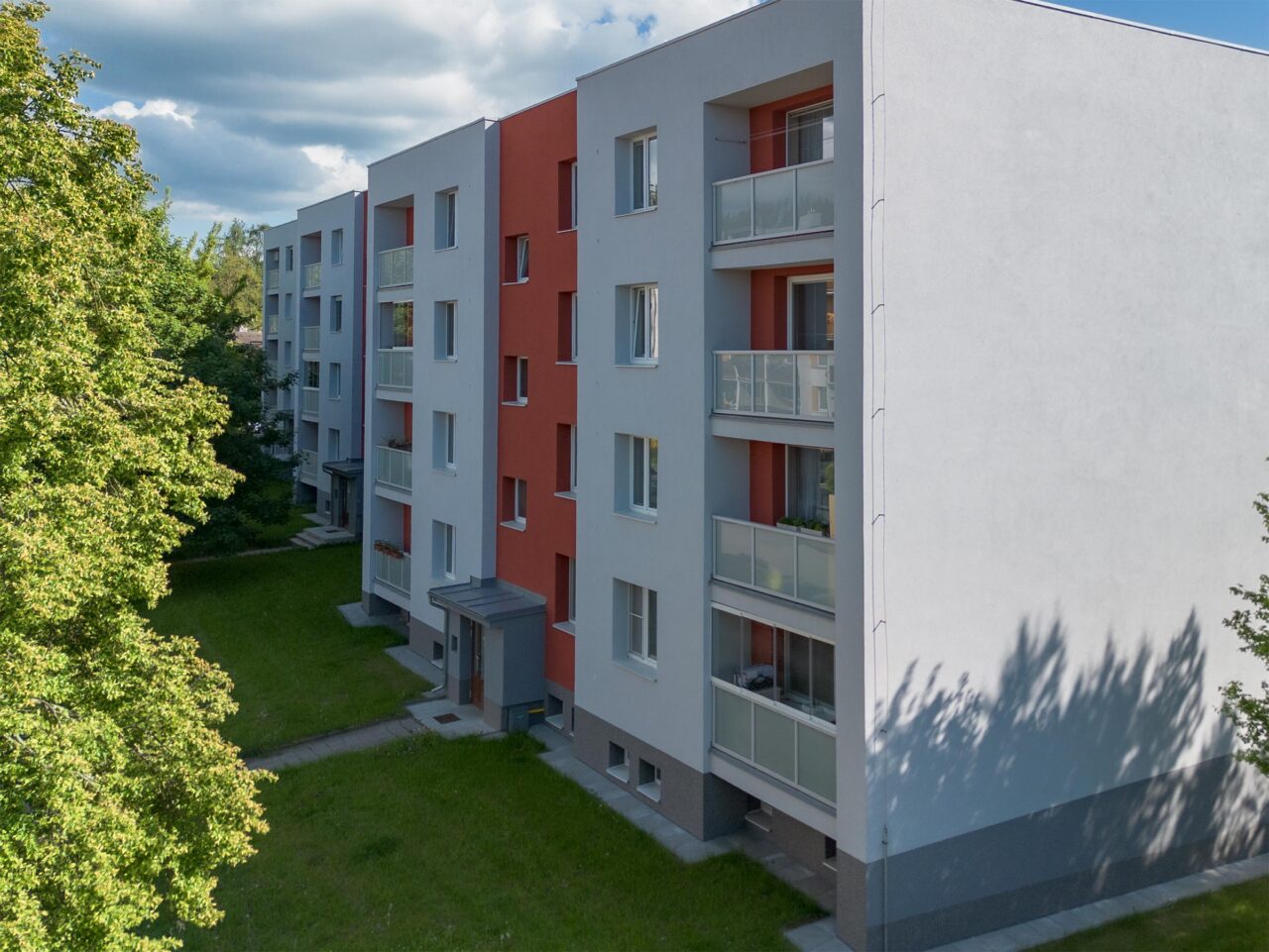 Revitalizace bytového domu v Poděbradech