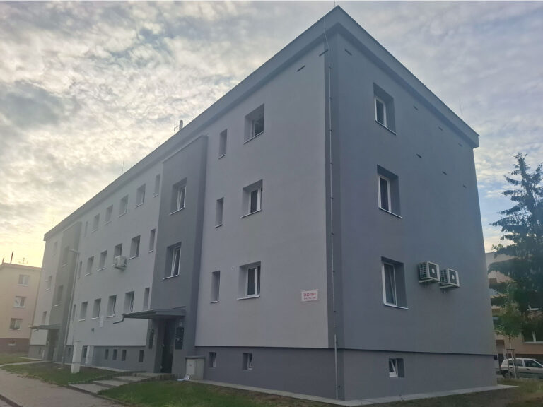 referenční realizace zateplení bytového domu Hodonín 2026