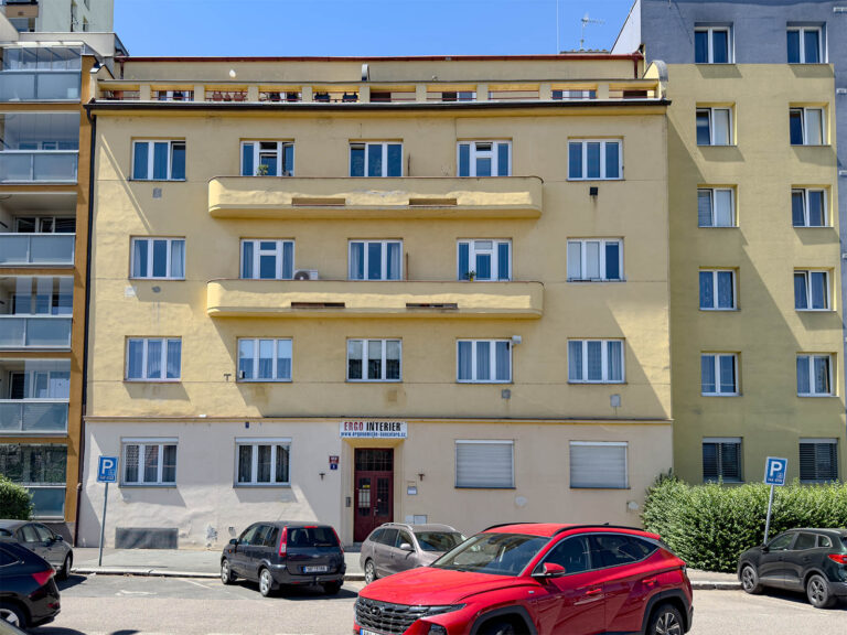 Bytový dům Pod Dálnicí - Praha, stav před realizací